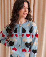 Sara Heart Cardigan