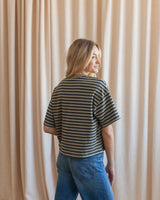 Olive Striped Tee