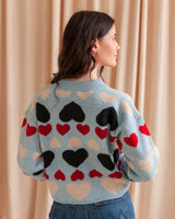 Sara Heart Cardigan