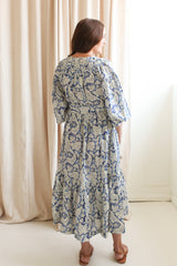 Ulla Johnson Seraphina Long Sleeve Dress - Ciel