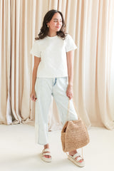 Brooke Brown Woven Bag