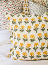 Maison de Frédéric Euro Sham- Sunflower