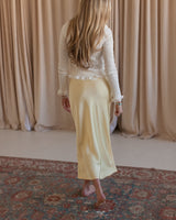 Ada Slip Skirt- Yellow