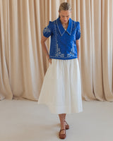 St. Lucia Embroidered Blouse