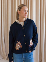 Knit Horse Cardigan