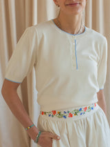 Elodie Short Sleeve Knit