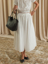 Edith Eyelet Skirt