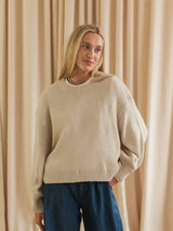 Latte Knit Sweater