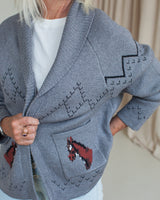 Equestrian Shawl Cardigan