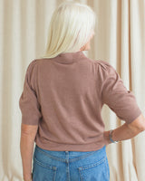 Alice Knit Polo - Brown