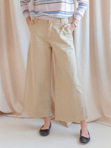 Taylor Wide Leg Pant - Biege
