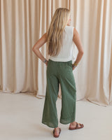 Seaside Stripe Pants - Green