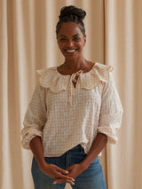 Rebecca Gingham Top
