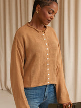 Hank Cardigan - Camel