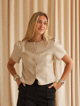 Tabitha Blouse - Ivory