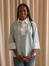 Izzie Contrast Blouse