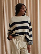 Kensington Navy Stripe