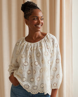 Sunburst Lace Blouse