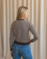 Freddy Stripe Knit - Mocha
