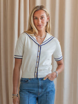 Nautical Knit Top