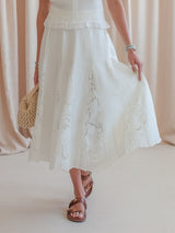 Highlands Lace Midi Skirt
