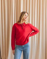 Minka Sweater - Red