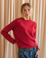Porter Rollneck Sweater - Red