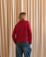 Porter Rollneck Sweater - Red