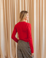 Frankie Sweater - Red