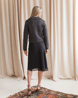 Mara Slip Skirt - Black