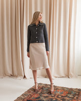 Mara Slip Skirt - Taupe