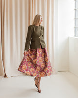 Norah Floral Midi Skirt