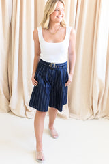 Alicia Striped Shorts