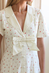 Daphne Bow Midi Dress