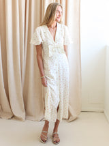 Daphne Bow Midi Dress