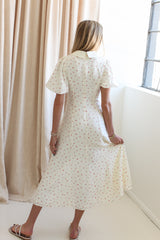 Daphne Bow Midi Dress