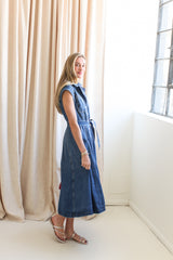 Frances Denim Midi Dress