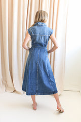 Frances Denim Midi Dress