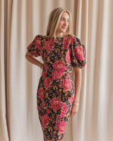 Isabella Floral Midi Dress