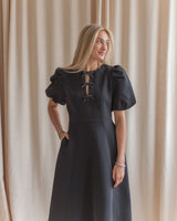 Margaret Bow Midi Dress