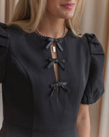 Margaret Bow Midi Dress