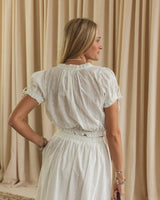 Edith Eyelet Blouse