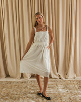 Jacey Eyelet Tank Dress