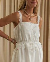 Jacey Eyelet Tank Dress