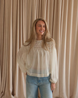 Sophia Smocked Blouse