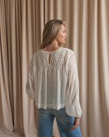 Sophia Smocked Blouse