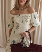 Meredith Floral Midi Dress