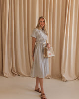 Hadley Striped Midi Dress
