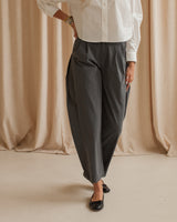 Brooks Pinstripe Trouser - Grey