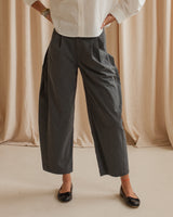 Brooks Pinstripe Trouser - Grey
